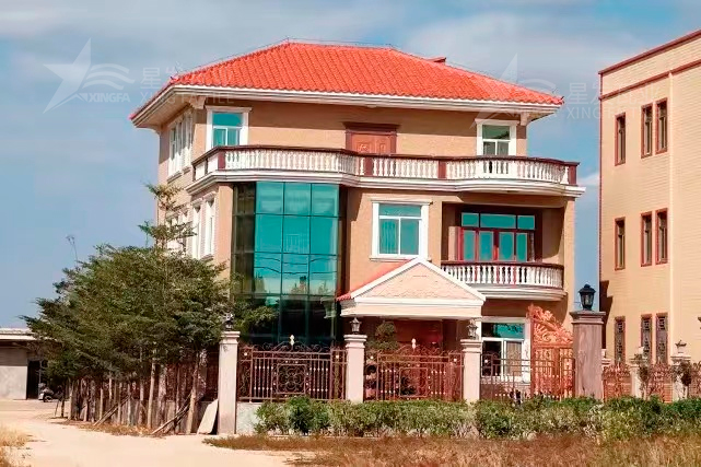 每一張屋面合成樹脂瓦都是藝術品，都獨具匠心！